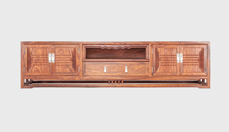 南宁刺猬紫檀电视柜低柜现代中式全实木电视柜客厅高低柜